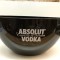 Absolut Vodka Eiswürfelschale / Eiswürfelbehälter / Flaschenkühler / Eisbox in schwarz mit Logo