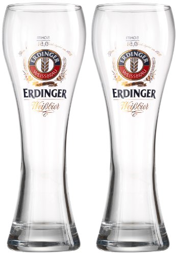Erdinger Weizenbiergläser