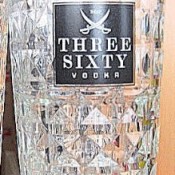 Three Sixty Vodka Glas
